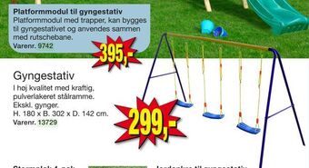 Harald Nyborg Gyngestativ tilbud