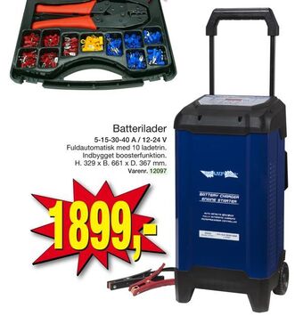 Harald Nyborg Batterilader tilbud