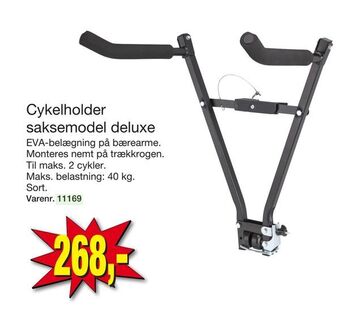 Harald Nyborg Cykelholder saksemodel deluxe tilbud