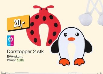 Harald Nyborg Dørstopper 2 stk tilbud