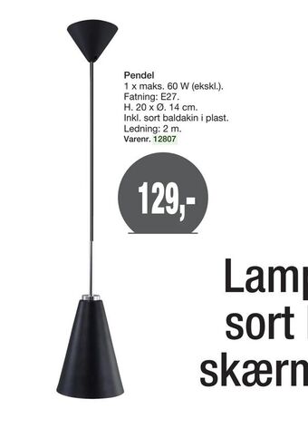 Harald Nyborg Pendel tilbud