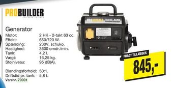 Harald Nyborg Generator tilbud
