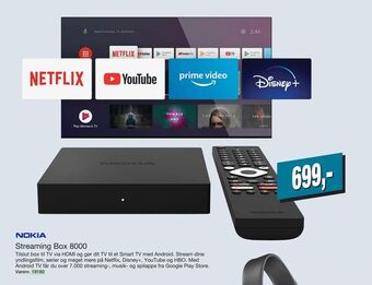 Harald Nyborg Streaming Box 8000 tilbud