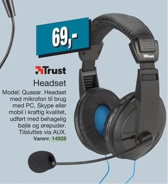 Harald Nyborg Headset tilbud