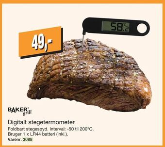 Harald Nyborg Digitalt stegetermometer tilbud