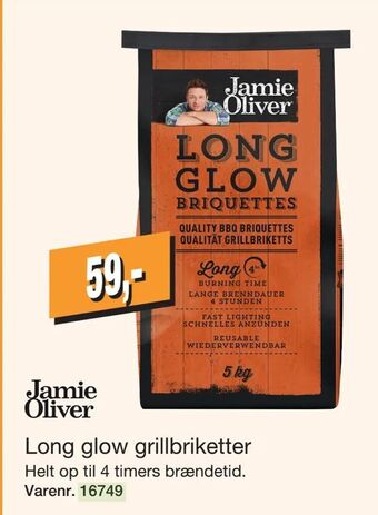 Harald Nyborg Long glow grillbriketter tilbud