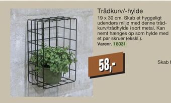Harald Nyborg Trådkurv/-hylde tilbud