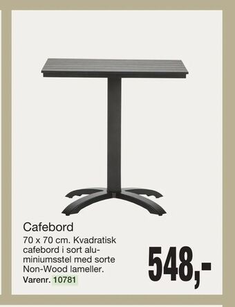 Harald Nyborg Cafebord tilbud