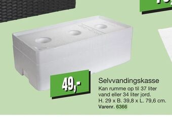 Harald Nyborg Selvvandingskasse tilbud