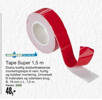 Harald Nyborg Tape Super 1,5 m tilbud