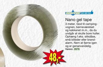 Harald Nyborg Nano gel tape tilbud