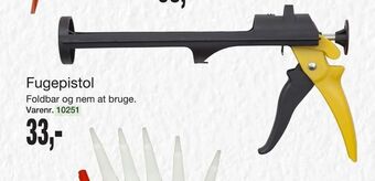Harald Nyborg Fugepistol tilbud