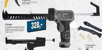 Harald Nyborg Fugepistol batteridrevet tilbud