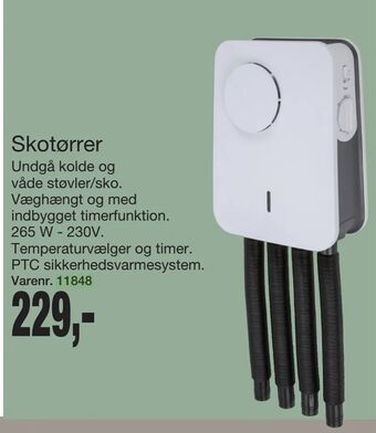 Harald Nyborg Skotørrer tilbud