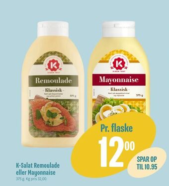 Min Købmand K-Salat Remoulade eller Mayonnaise tilbud