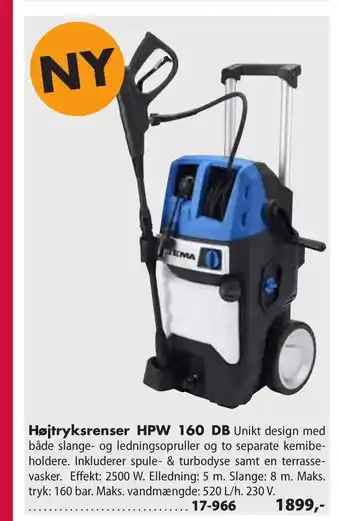 Biltema Højtryksrenser HPW 160 DB tilbud