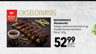 Citti MEISTERFRISCH Okseloinribs tilbud