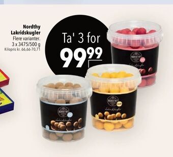 Citti Nordthy Lakridskugler tilbud