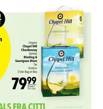 Citti Chapel Hill Chardonnay tilbud
