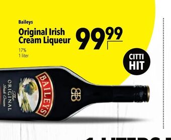 Citti Original Irish Cream Liqueur tilbud