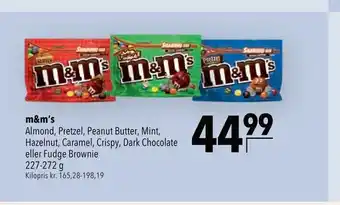 Citti m&m's tilbud