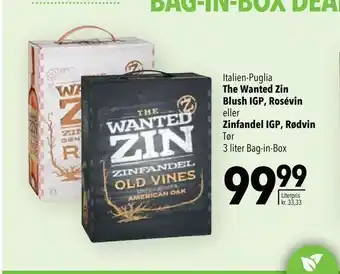 Citti The Wanted Zin Blush IGP, Rosévin tilbud