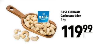 Citti BASE CULINAR Cashewnødder tilbud