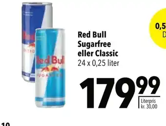 Citti Red Bull Sugarfree eller Classic tilbud