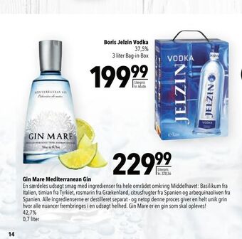 Citti Gin Mare Mediterranean Gin tilbud