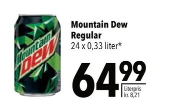 Citti Mountain Dew Regular tilbud