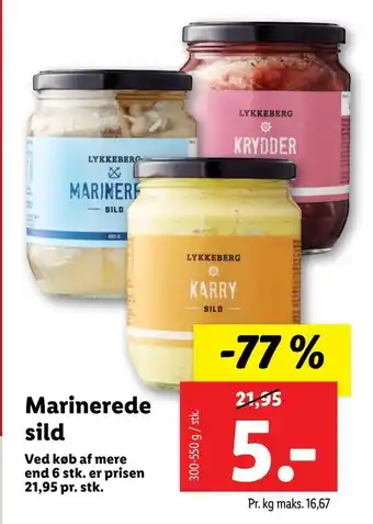 Let-Køb Marinerede sild tilbud