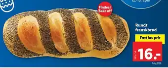 Let-Køb Rundt franskbrød tilbud