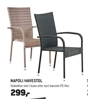 XL-BYG Napoli havestol tilbud