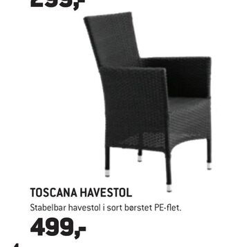 XL-BYG Toscana havestol tilbud