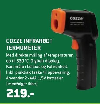 XL-BYG Cozze infrarødt termometer tilbud