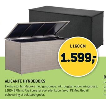 XL-BYG ALICANTE HYNDEBOKS tilbud