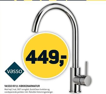 XL-BYG Vasso kv11 køkkenarmatur tilbud
