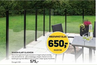 XL-BYG Skagen klart glashegn tilbud
