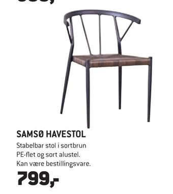 Samsø havestol