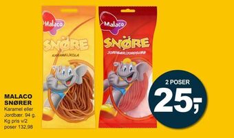 Let-Køb Malaco snører tilbud