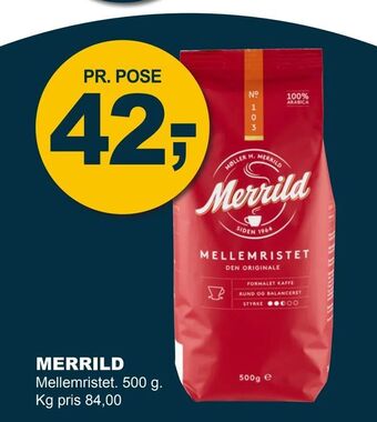 Let-Køb Merrild tilbud