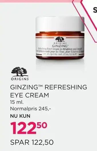 Salling Ginzing™ refreshing eye cream tilbud