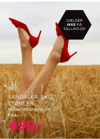 Salling Sandaler, sko, støvler tilbud