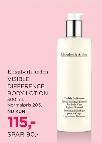 Salling Visible difference body lotion tilbud