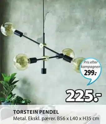 JYSK Torstein Pendel B56xL40xH35 cm tilbud