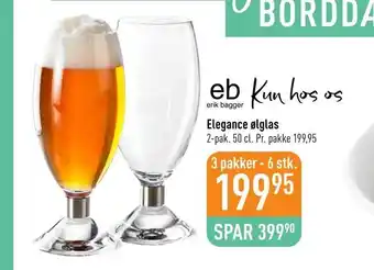 Imerco Elegance ølglas tilbud