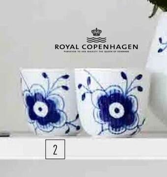 Imerco Blå Mega Riflet fyrfadsstage tilbud