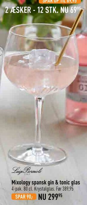 Mixology spansk gin & tonic glas