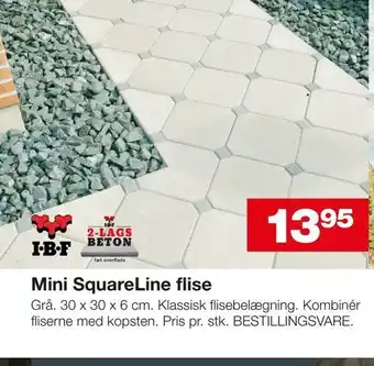 Mini SquareLine flise