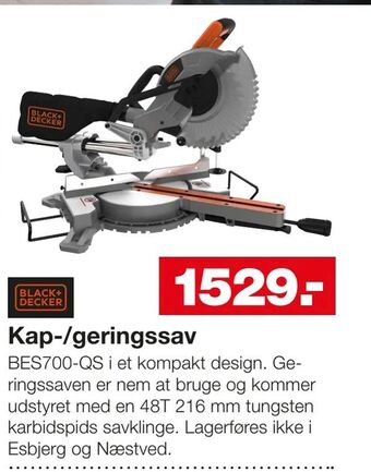 Bauhaus Kap-/geringssav tilbud